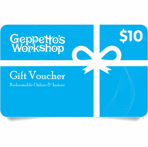 Gift Voucher - $10 - Geppetto's Workshop
