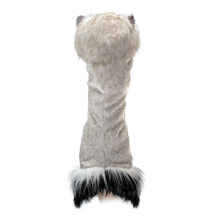 folkmanis ostrich stage puppet back
