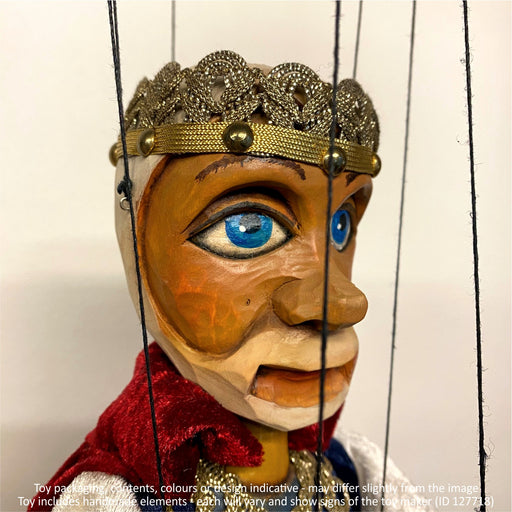 geppettos king henry marionette face