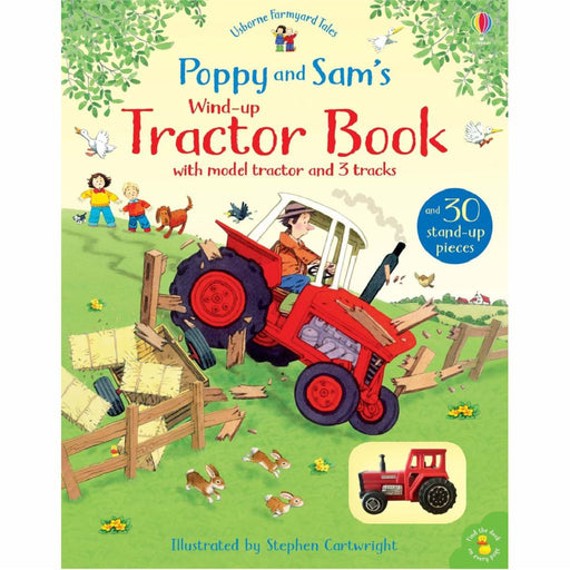 usborne wind up tractor book cover
