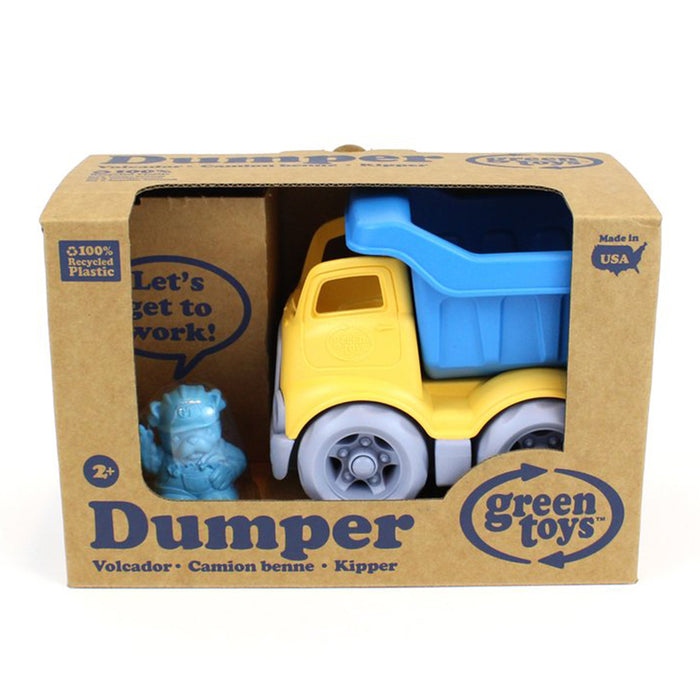 green toys construction dumper packaging