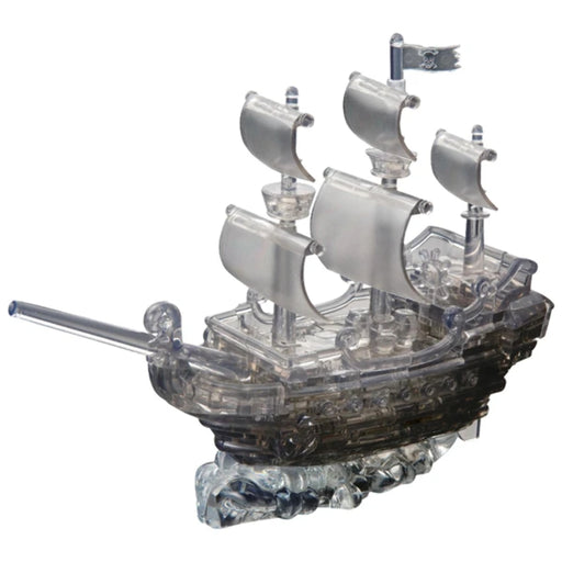 3D Crystal Puzzle - Deluxe Pirate Ship / 101 pcs - Geppetto's Workshop