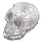 3d crystal puzzle clear skull assembled