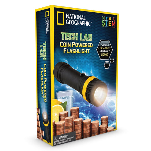 national geographic coin powered flashlight hero