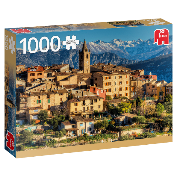 1000 Piece Puzzle - The Alps near Cote dAzur - Geppetto's Workshop
