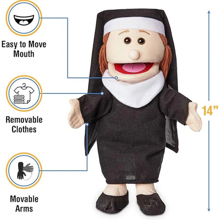 Nun - 14 inch / Peach - Geppetto's Workshop