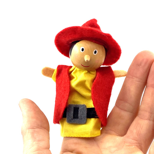 Finger Puppet - Pinocchio (11 cm) - Geppetto's Workshop
