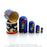 Cat in the Hat - Small Dark Blue / 5 pc set / Approx 11 cm - Geppetto's Workshop