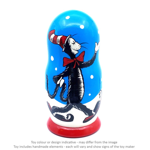 Cat in the Hat - Large Light Blue / 5 pc set /Approx 17 cm