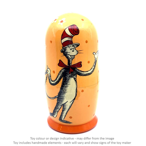 Cat in the Hat - Large Orange / 5 pc set / Approx 17 cm