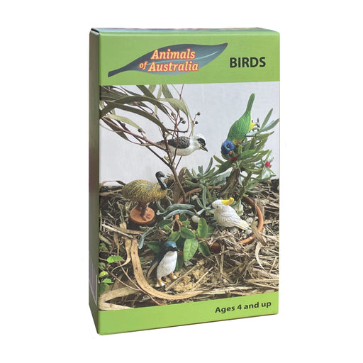 Box of Figurines - Birds / 6 pcs - Geppetto's Workshop