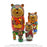 Animal 3D - 5 pc set / Bear Family / Approx 15 cm - Geppetto's Workshop