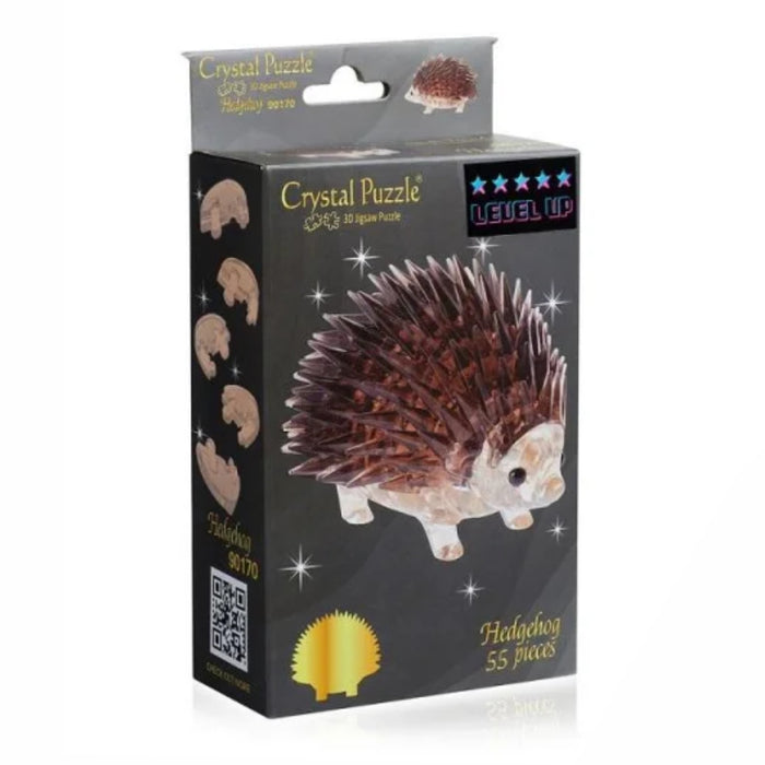 3D Crystal Puzzle - Hedgehog / 55 pcs