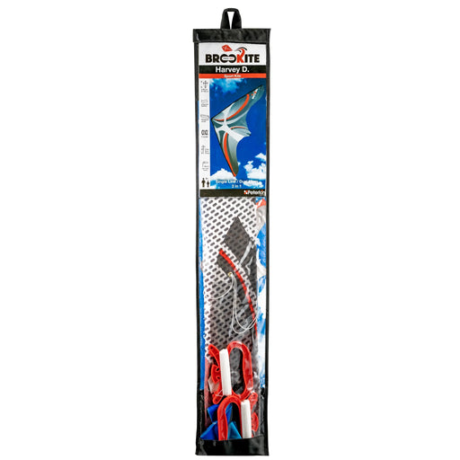 Harvey D Sports Kite - Dual Line / 130 x 65 cm - Geppetto's Workshop