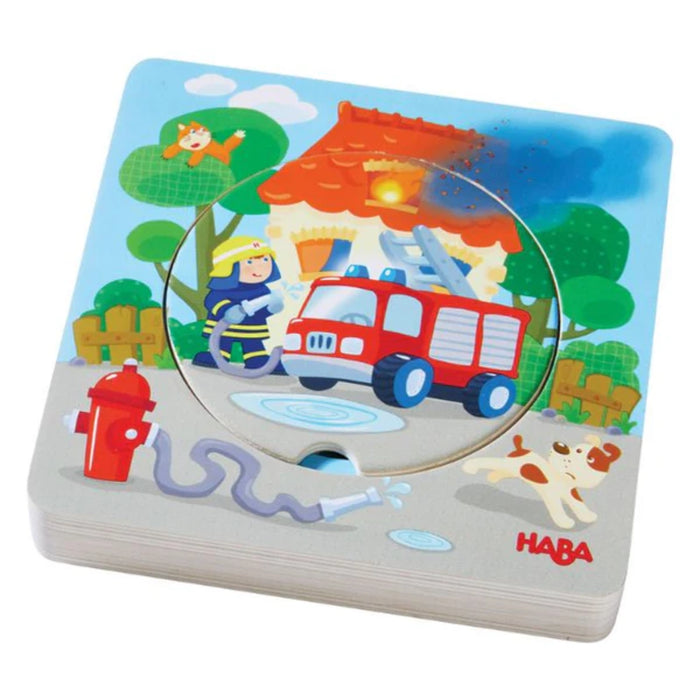 5 Layer Puzzle - Fire Truck - Geppetto's Workshop