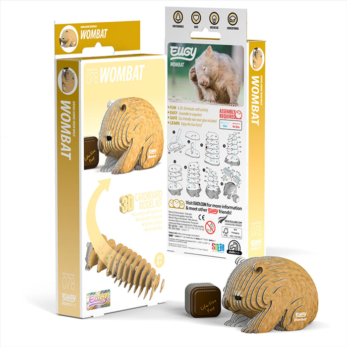 3D Cardboard Kit - Wombat / EUGY 078