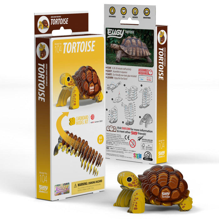 3D Cardboard Kit - Tortoise / EUGY 104