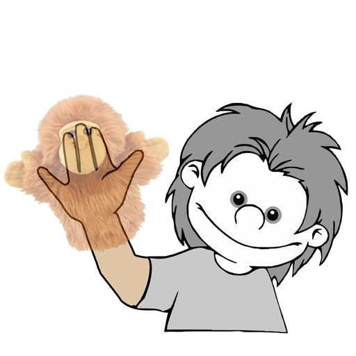 Lil Friends Puppet - Orangutan / 26 cm - Geppetto's Workshop