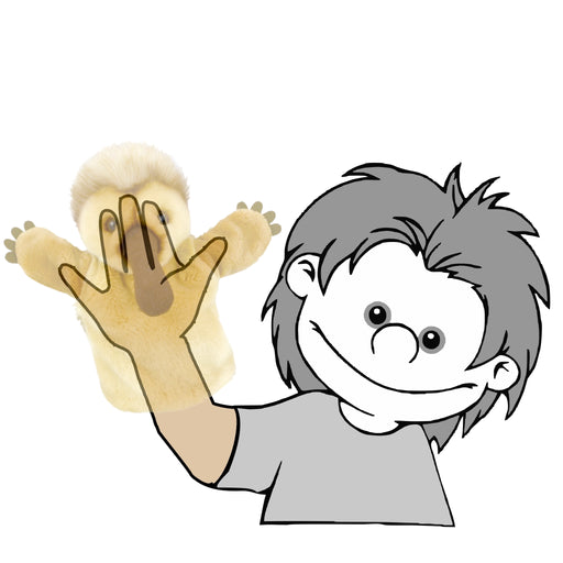 Lil Friends Puppet - Echidna / 26 cm - Geppetto's Workshop