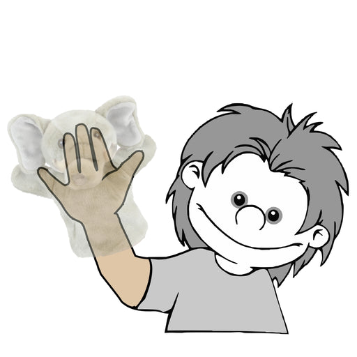 Lil Friends Puppet - Elephant / 26 cm - Geppetto's Workshop