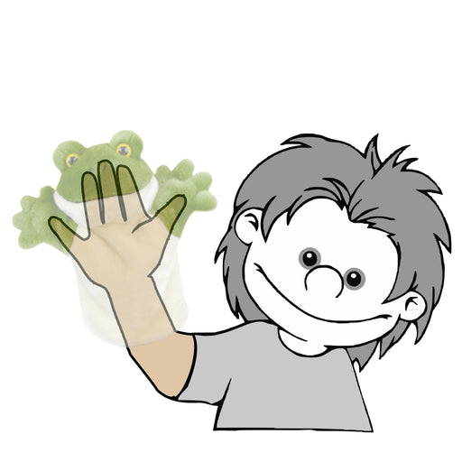 Lil Friends Puppet - Frog / 26 cm - Geppetto's Workshop