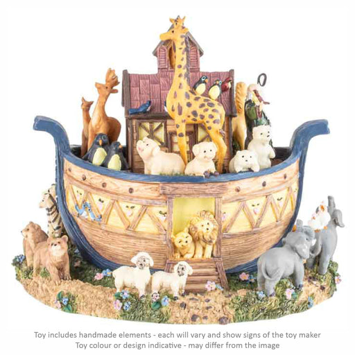 Rotating Music Box - Noahs Ark / 16 cm