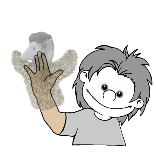 Lil Friends Puppet - Emu / 26 cm - Geppetto's Workshop