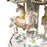 Musical Carousel - Pink and Gems with 3 White Horses / 20 cm - Geppetto's Workshop