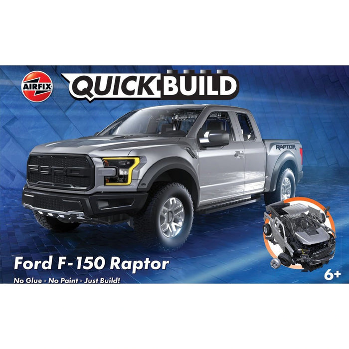 Quickbuild - Ford F-150 Raptor / Grey - Geppetto's Workshop