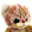 Fantasy Cat Moire - Natallya Creations / HQ Plush / Ltd 299 / 18 cm / #0114 - Geppetto's Workshop