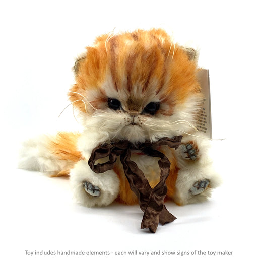 Kitten Rudi - Natallya Creations / HQ Plush / Ltd 299 / 18 cm / #0028 - Geppetto's Workshop