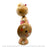 Vintage Kokeshi - Natural with Parasol / 30 cm / Circa 1970s