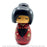 Vintage Kokeshi - Black Bob with Red Dress / 13 cm / Circa 1980s
