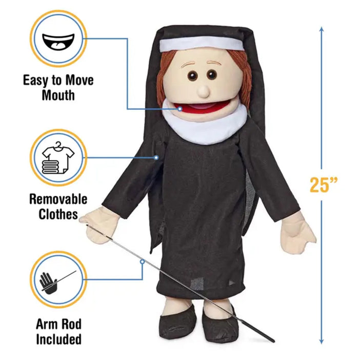 Nun - 25 inch / Peach - Geppetto's Workshop