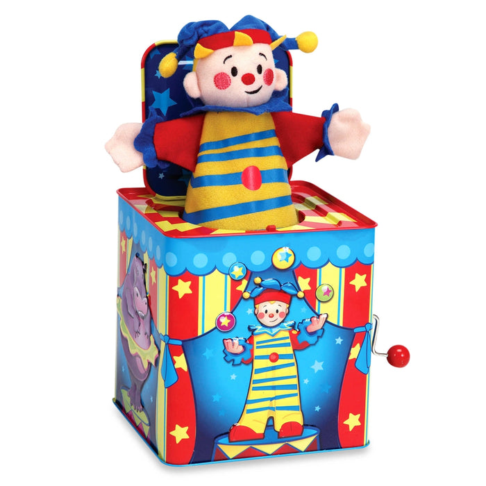 schylling clown jack in the box hero
