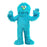 silly puppets 30 inch monster blue hero