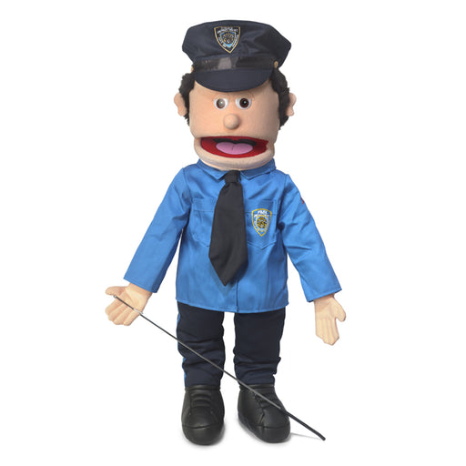 silly puppets 25 inch policeman peach hero