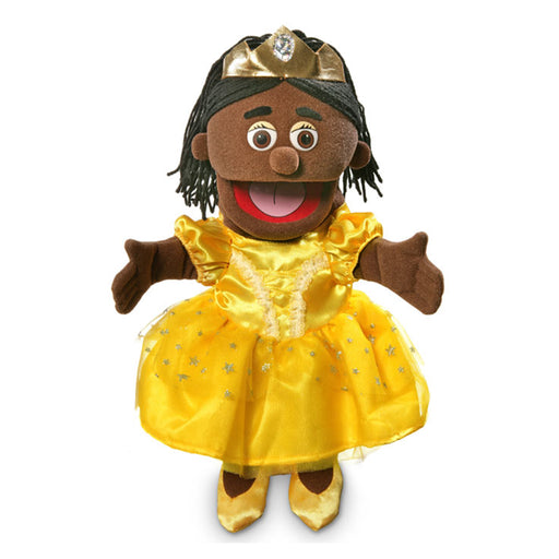 silly puppets 14 inch princess black hero
