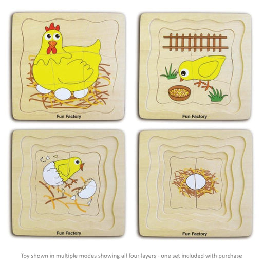 Puzzle - 4 Layers Chicken - Geppetto's Workshop