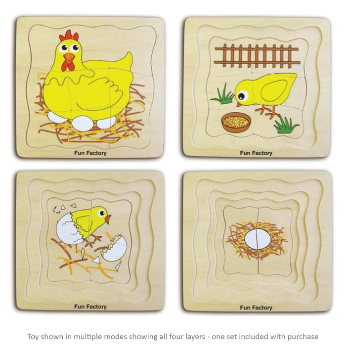 Puzzle - 4 Layers Chicken - Geppetto's Workshop