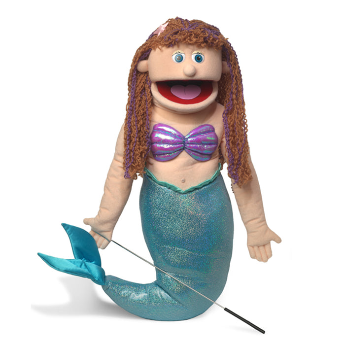 silly puppets 25 inch mermaid hero