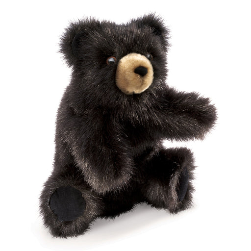 folkmanis baby black bear puppet hero