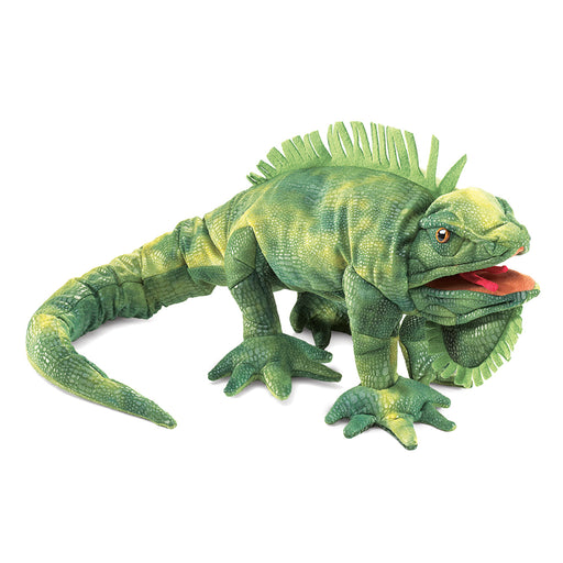 folkmanis iguana puppet hero