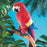 folkmanis scarlet macaw puppet lifestyle