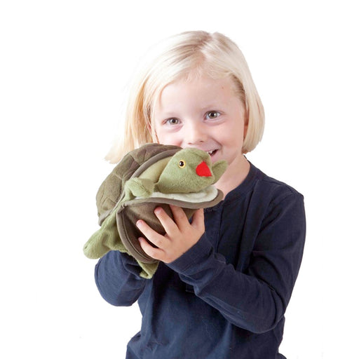 folkmanis baby turtle puppet action