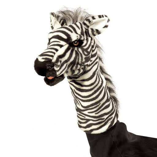 folkmanis zebra puppet hero