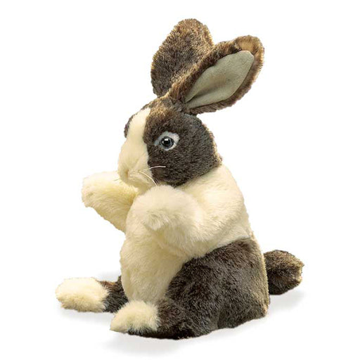 folkmanis baby dutch rabbit puppet hero