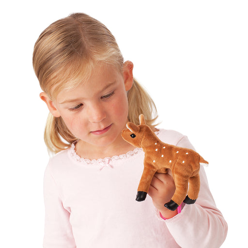 folkmanis fawn finger puppet action