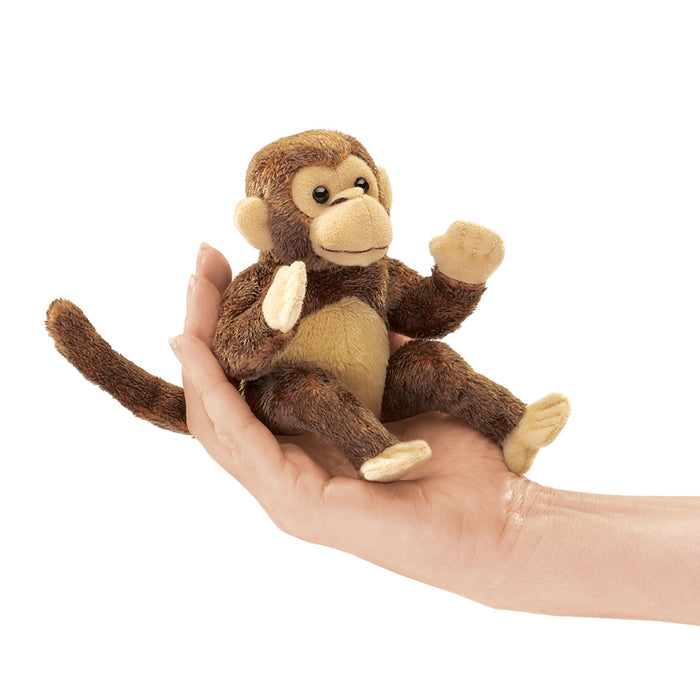 folkmanis monkey finger puppet hero
