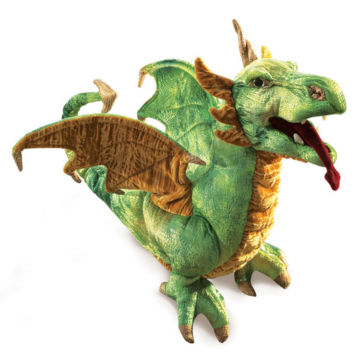 folkmanis wyvern dragon puppet hero